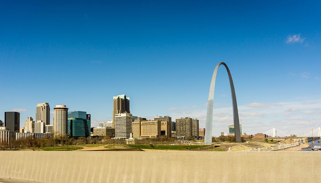 Skyline of St. Louis