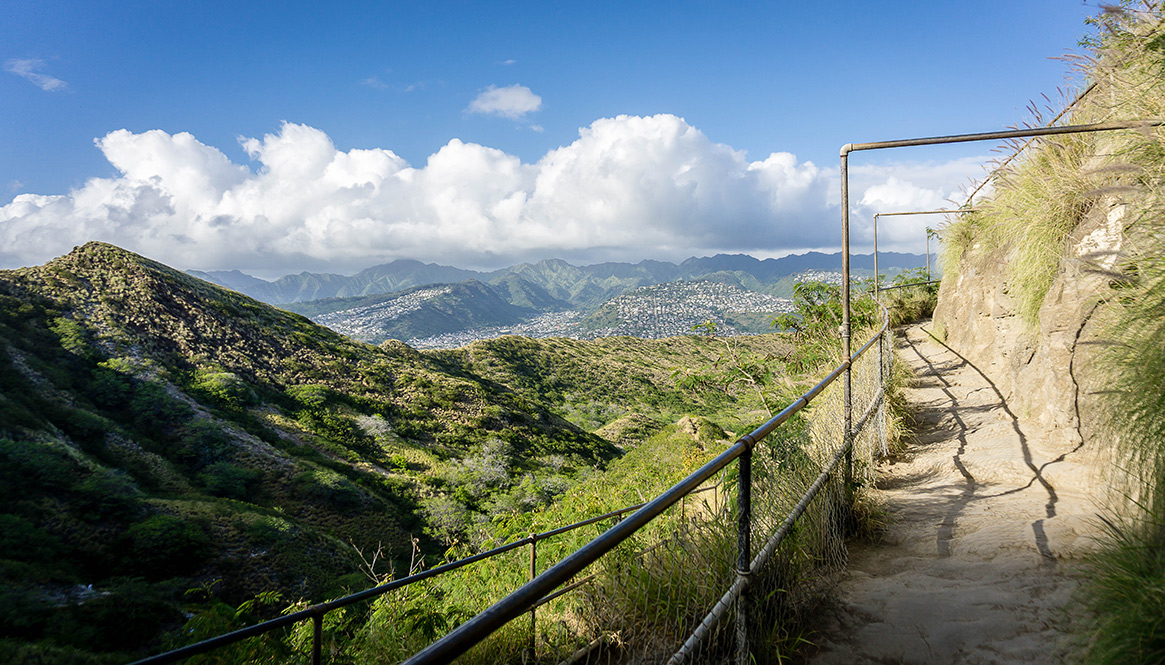 Diamond Head Trail, Hawaii