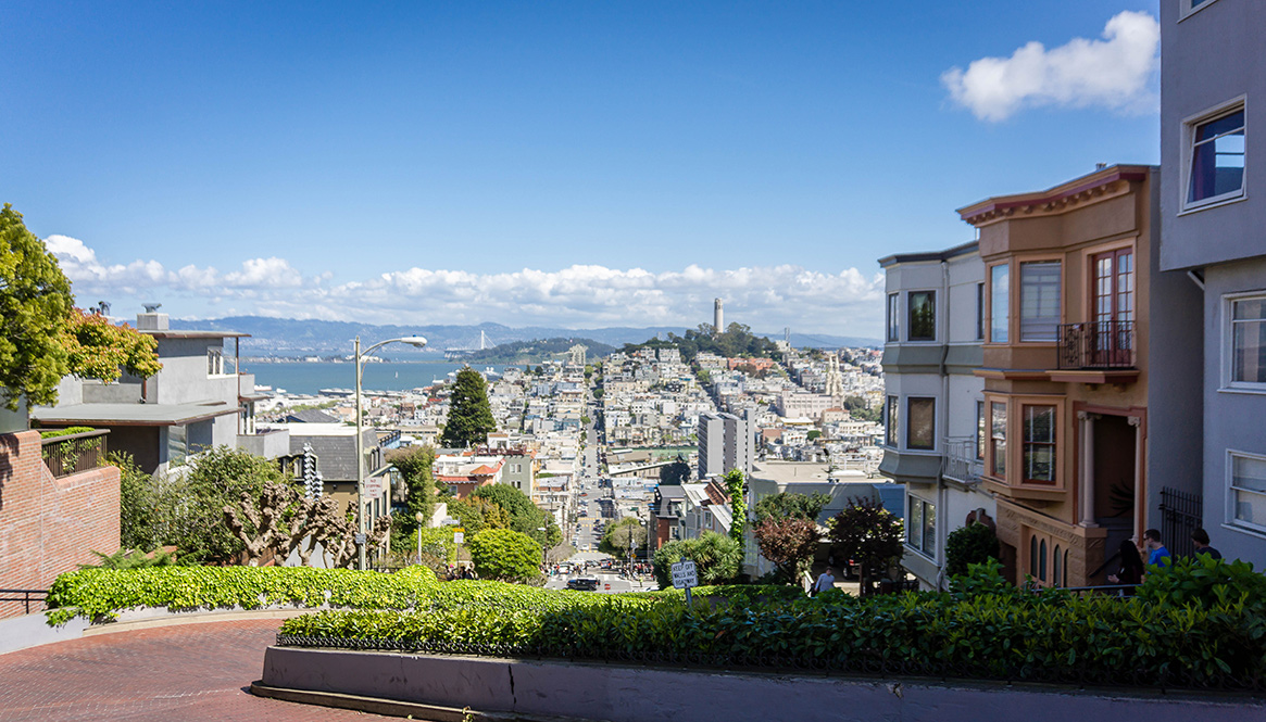 Lombard Street, California