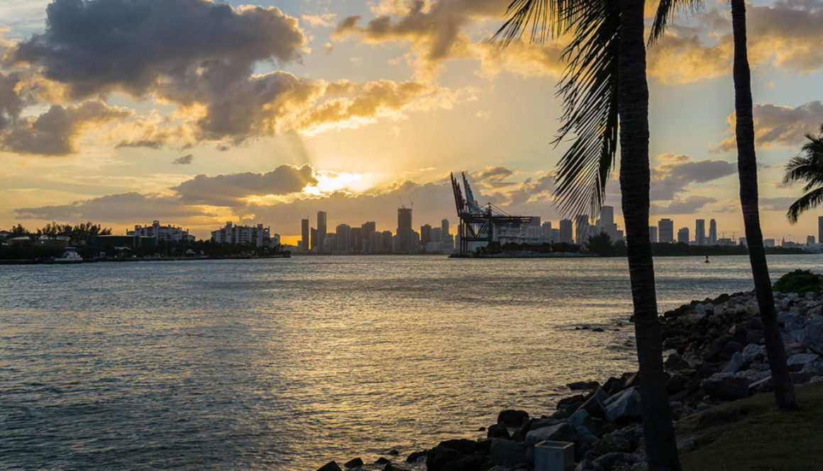 Sunset South Beach, Florida