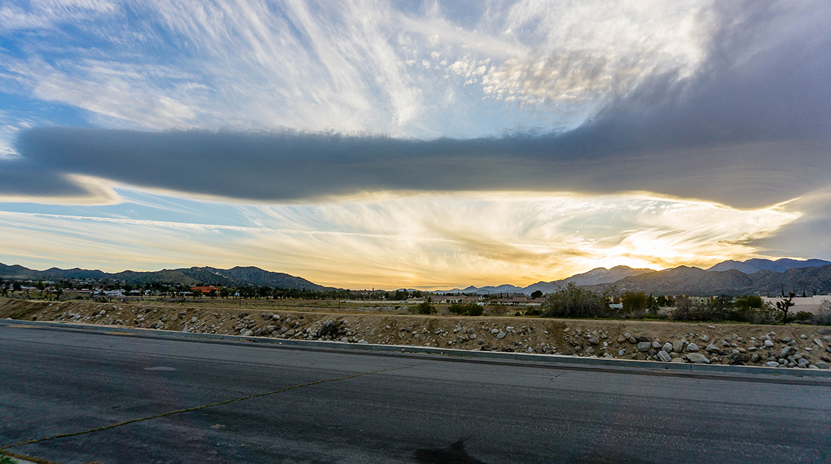 Sunset, Palm Springs, California