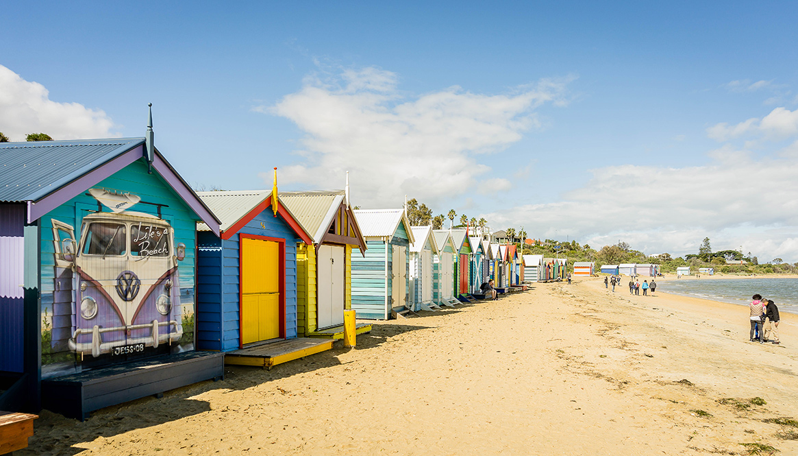 Beach Boxes, Melbourne