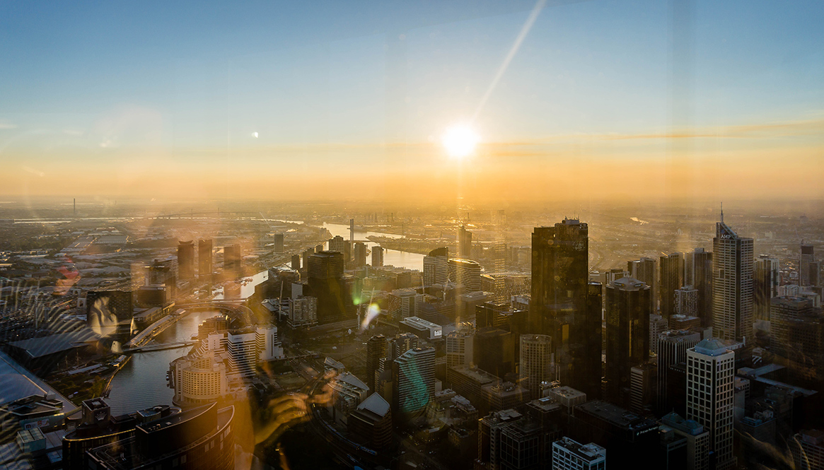 Sunset, Melbourne