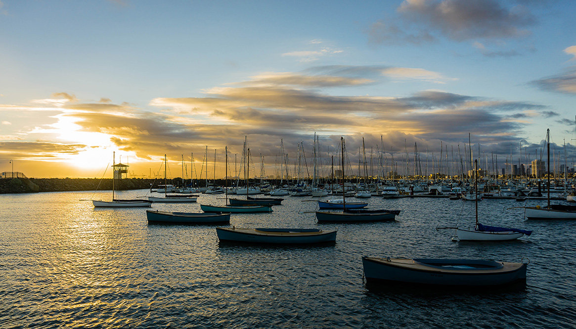 Sunset, Melbourne