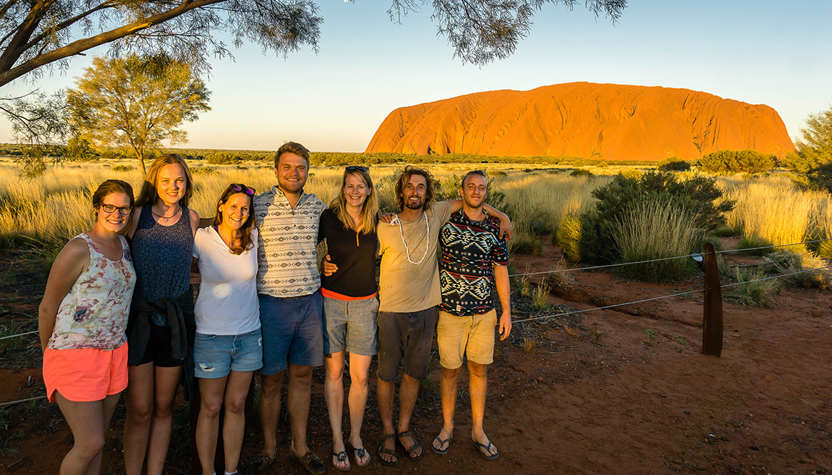 Group, Ayers Rock