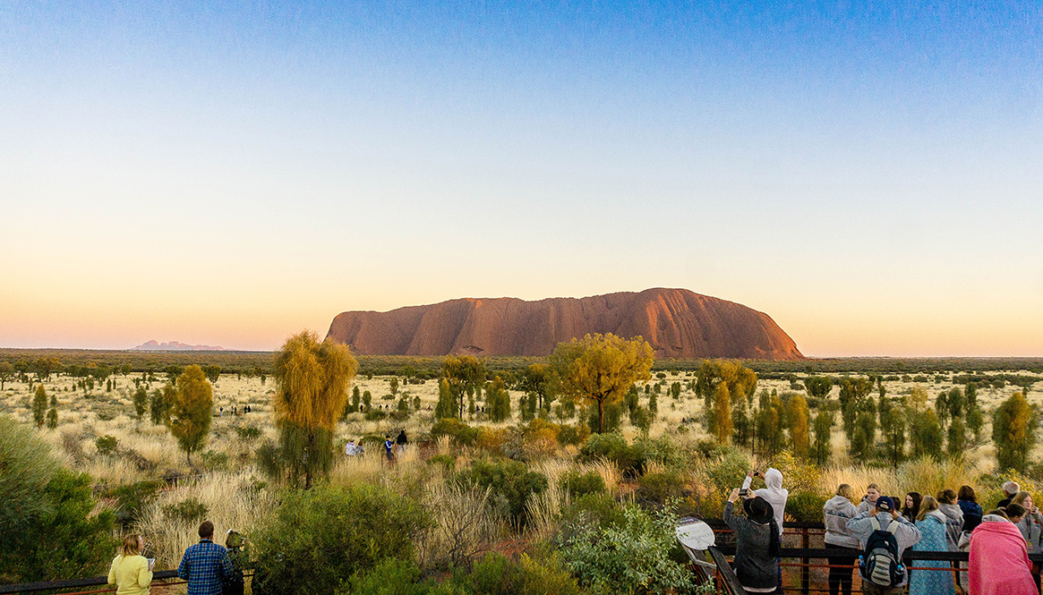 Sunrise, Uluru