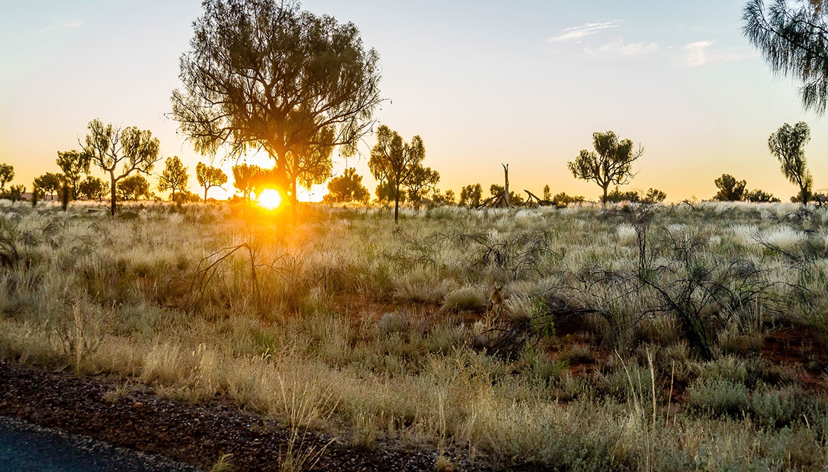 Sunset, King's Canyon