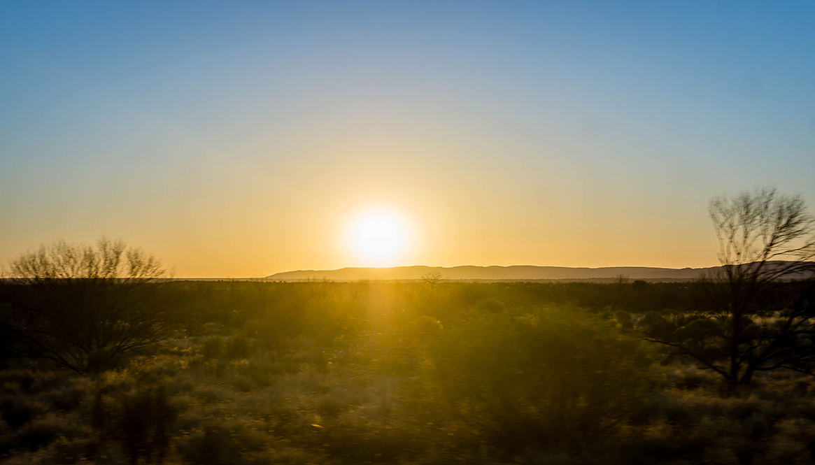 Sunset, Alice Springs