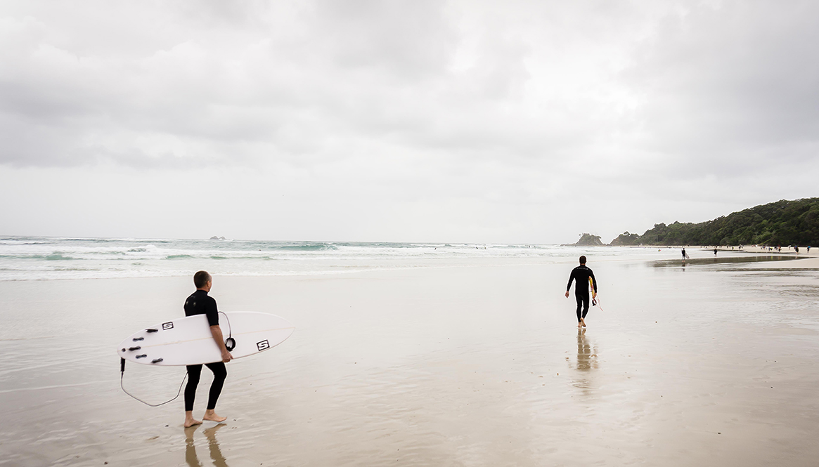 Beach, Byron Bay.