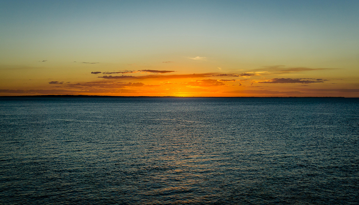 Sunset, Fraser Island