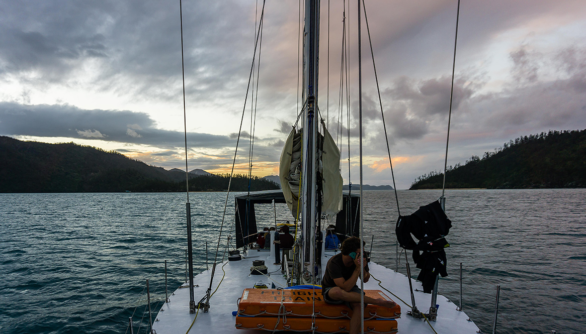 Sunset, Whitsundays