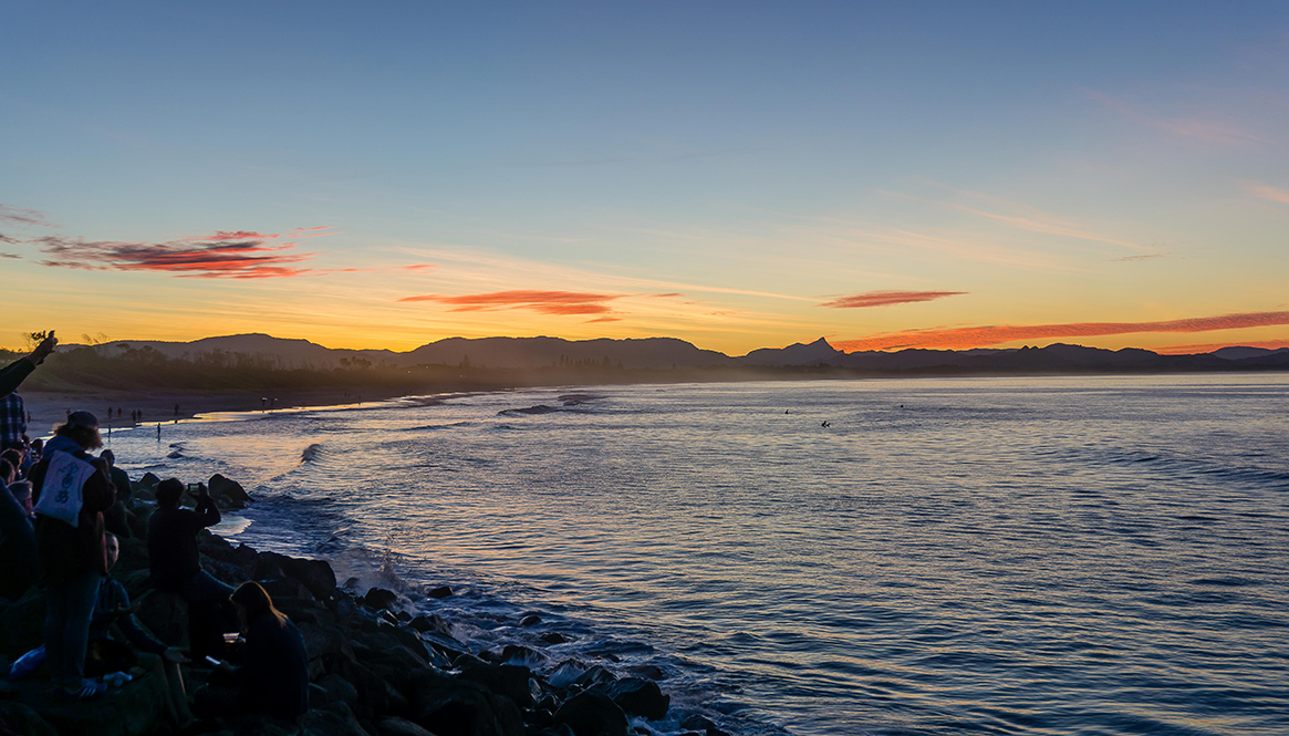 Sunset, Byron Bay