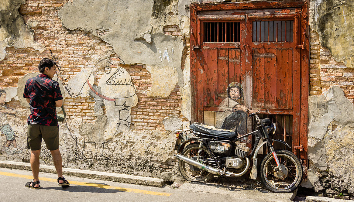 Biker, George Town.