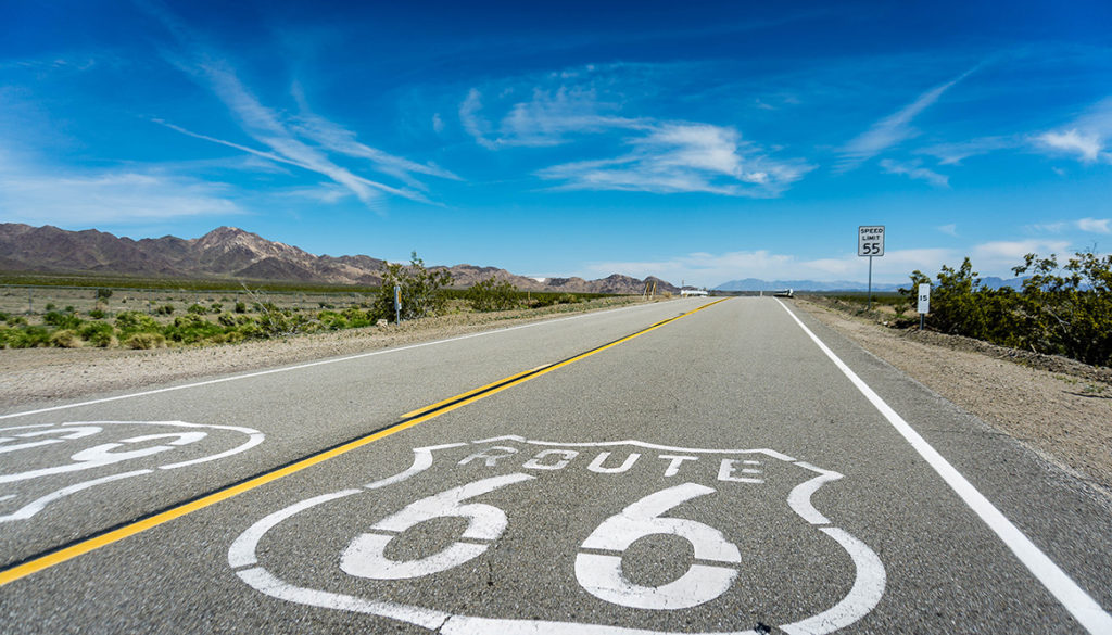 Route 66, California