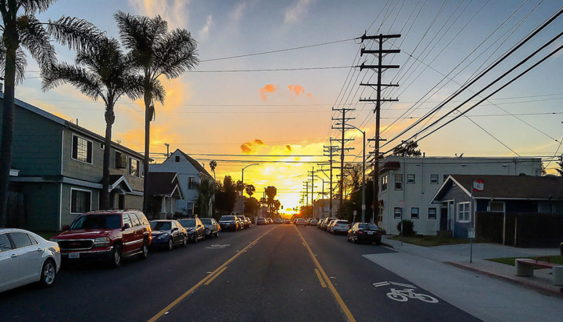 Sunset, Long Beach, California