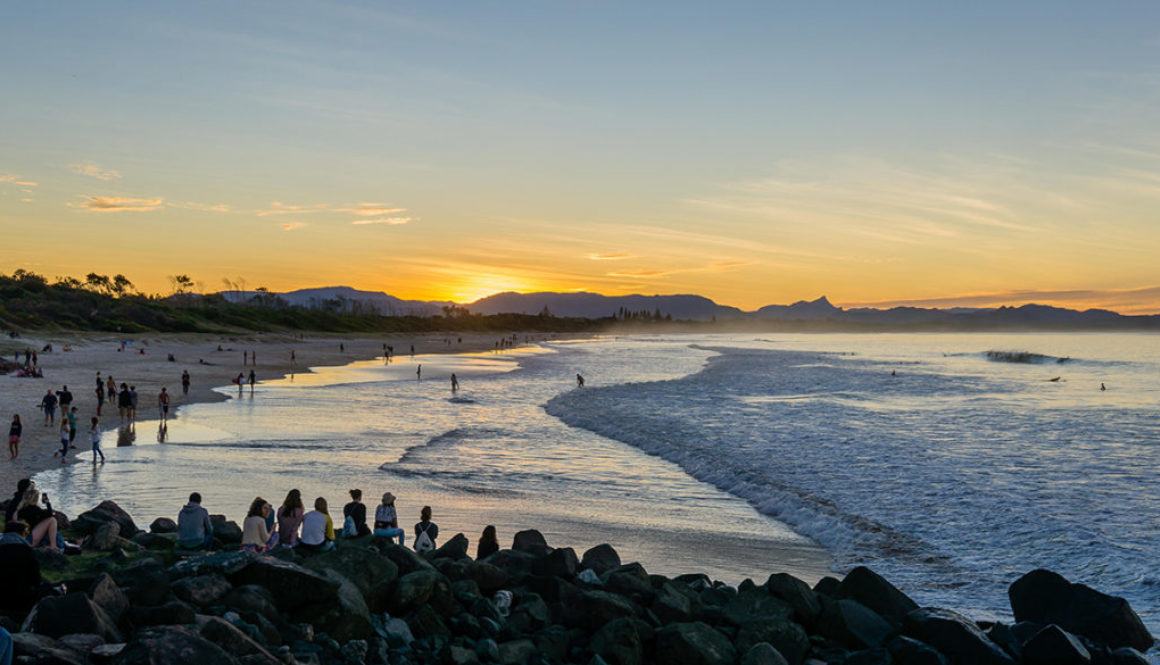 Sunset, Byron Bay